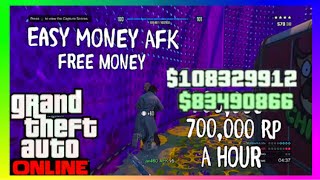 GTA 5 Online Money Glitch  MODDED CAPTURE JOBS AFK XB1PS4 Rank up amp earn money fast [upl. by Lorelle539]