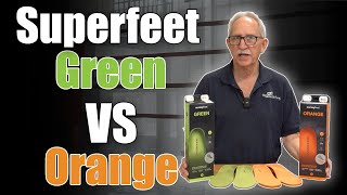 Superfeet Green Vs Orange [upl. by Karita280]