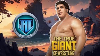 WWE Champions Andre the Giant The True Giant of Wrestling with Will of Cargill plate scopely zoro [upl. by Noiramaj]