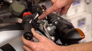 How To Adjust Your Motorcycle Throttle Cable  MC Garage [upl. by Abbey]