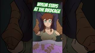 When Maya convinces Wyllm to stay the Night at the Birdcage shorts [upl. by Ennaimaj]