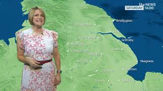 Kerrie Gosney  ITV Calendar Weather 30Aug2024 [upl. by Sanborne177]