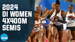 Womens 4x400m relays semifinals  2024 NCAA outdoor track and field championships [upl. by Allie889]