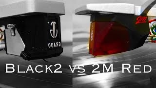 Grado Black vs Ortofon 2M Red [upl. by Lovell759]