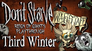 Wagstaff  Third Winter Dont Starve Reign of Giants Playthrough Ep13 [upl. by Dwight499]