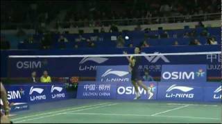 Group Day 3 Session 1  MS  Chen Long vs Taufik Hidayat  WSS Finals11 [upl. by Enial]