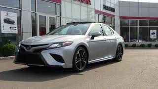 2018 Toyota Camry XSE  Overview with Paddle Shifters [upl. by Galateah]