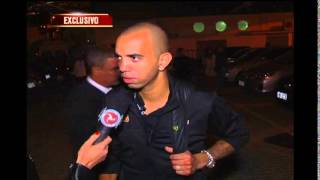 Diego Tardelli na Zona Mista [upl. by Yelats]