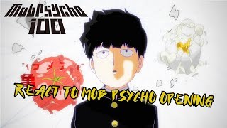 Mob Psycho 100  99 Opening Reaction [upl. by Doran]