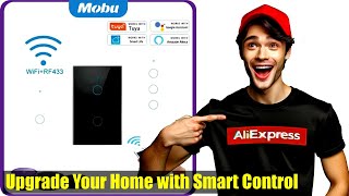 Ultimate Convenience Tuya Smart Life Light Switch WiFi Touch Sensor Smart Switch Review [upl. by Billmyre795]