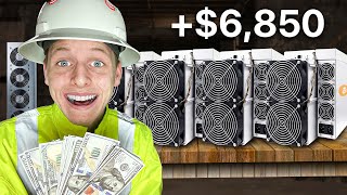 Inside My Basement Crypto Mining Farm [upl. by Enaz]