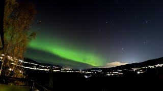 Northern lights in Norway  Gopro Hero 11 Black [upl. by Cha41]