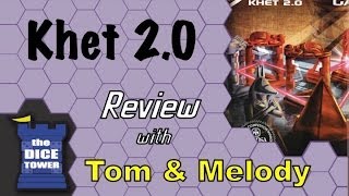 Khet 20 the Laser Game Review  with Tom and Melody Vasel [upl. by Frear]