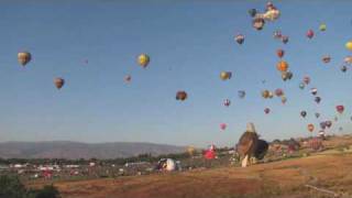 Reno Balloon Race 2006  GBTimelapse [upl. by Aymer]