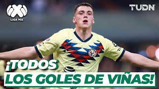 ¡Maraviñas TODOS los goles de Federico Viñas con el América I TUDN [upl. by Nevur]