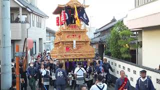 西条祭り 2023 加茂川土手 福武錦町 [upl. by Eima]