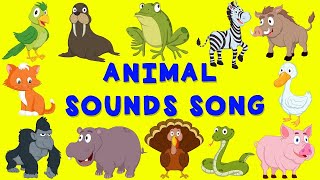 Animals Sound Song  Moo Moo Oink Oink  More Learning Videos for Kids [upl. by Eiram4]