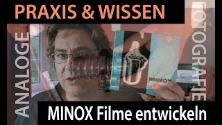 📷 Analoge Fotografie Minox Filme entwickeln [upl. by Joiner933]