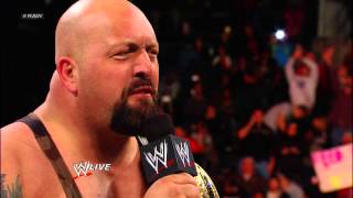 New World Heavyweight Champion Big Show confronts Sheamus Raw Oct 29 2012 [upl. by Lovato]