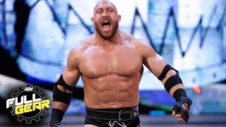 Ryback Debut Entrance on AEW Full Gear 2023 Highlights [upl. by Asserat]