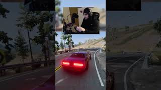 Every Time I Crash I Drive a NEW Dodge Challenger in BeamNG Drive shorts [upl. by Ellenrahc]