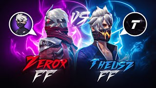 Zerox FF🇳🇵 Vs theuszffofc 🇧🇷  Freestyle Gods🔥 1vs1 Series 03 [upl. by Eelynnhoj]