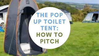 The OLPRO Pop Up Toilet Tent  How To Pitch [upl. by Eilema828]