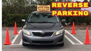 Driving lessonHow to Park in ReverseLearning to DriveCar [upl. by Atteragram]