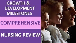 Growth amp Development Milestones and Stages COMPREHENSIVE Pediatric Nursing NCLEX Review [upl. by Eiznikcm441]