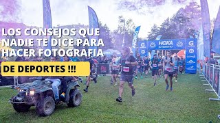 Consejos de Fotografía Deportiva que Nadie te Cuenta [upl. by Etrem]