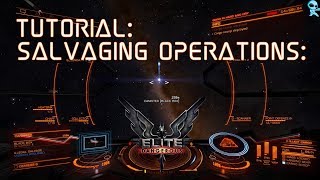 Elite Dangerous Tutorial Salvage Operations [upl. by Cowen]